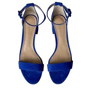 NWOB Banana Republic Blue Ankle Strap Sandals